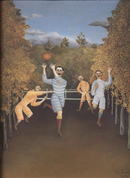 Henri Rousseau Soccer Players